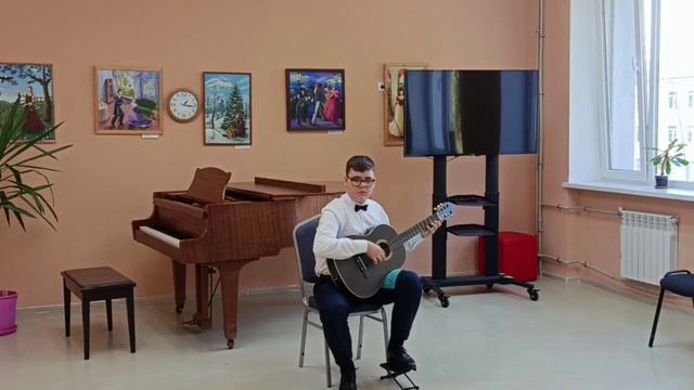 В. Калинин вариации на тему русской народной песни "Ах вы сени" исп. Мубаракшин Антон смотреть онлайн