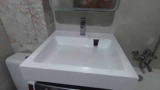 Раковина над стиральной машиной. Сборка и установка. смотреть онлайн