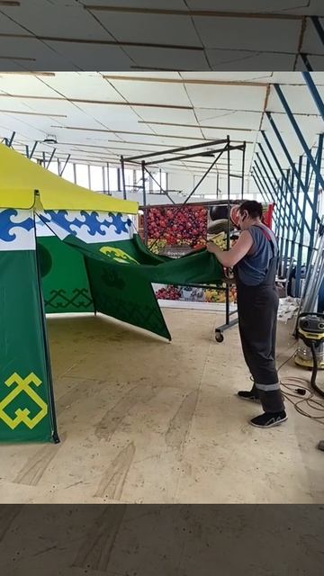 Юрта 4м (быстро-раскладная)