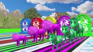 ВЕСЁЛЫЙ ЗООПАРК: добрые мультики для детей. КРАСОЧНЫЕ АНИМАЦИИ ДЛЯ ДЕТЕЙ.