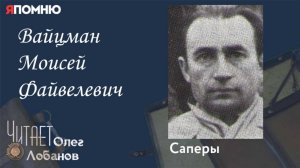 Вайцман Моисей Файвелевич . Проект "Я помню" Артема Драбкина.Саперы.