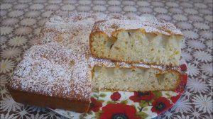 ПИРОГ рецепт ВКУСНЫЙ и БЫСТРЫЙ пирог с ГРУШЕЙ заливной пирог