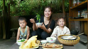 Собираю грейпфруты, чтобы продать на рынке. Варю курицу, чтобы накормить свою маленькую дочь.