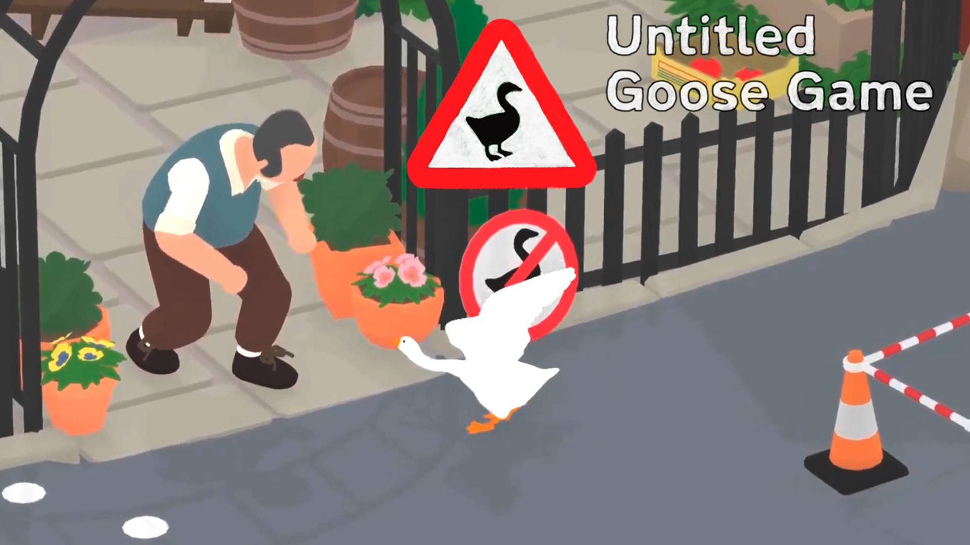 Untitled Goose Game #5 - Продолжаем Издевательства!