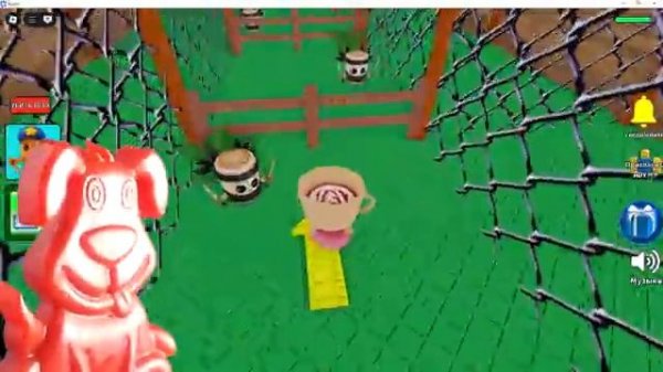 Побег из тюрьмы с желейным псом Стасиком Роблокс и итальянские мемы