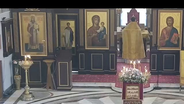 05.11.2025 Божественная Литургия. Среда. Седмица 22-я по Пятидесятнице. смотреть онлайн