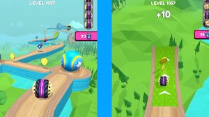 Going balls All Levels Gameplay IOS Android Going Balls levels 1057 to 1060 Banana frenzy Race