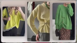 Как носить свитер не скучно.