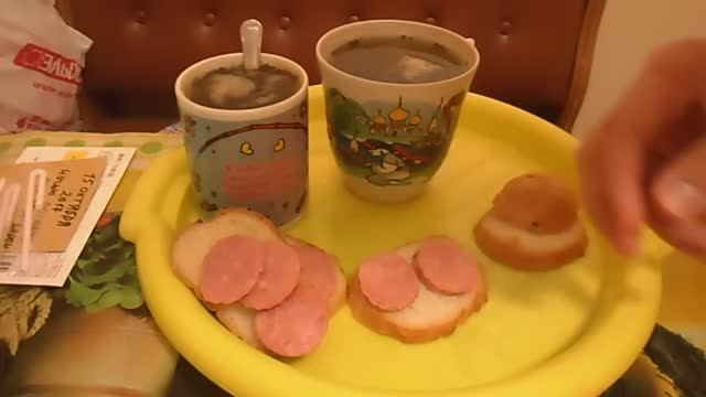 ОБЖОР КОЛБАСА ПОЛУКОПЧЕНАЯ ''КРАИНСКАЯ'' АТЯШЕВО смотреть онлайн