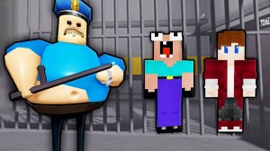 НУБИК ГРИФЕР И ПЭНН ДЕЛАЮТ ПОБЕГ ИЗ ТЮРЬМЫ БАРРИ В РОБЛОКС