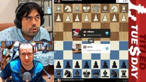 ТИТУЛЬНЫЙ ВТОРНИК! Хикару Накамура - Вячеслав Витик 04.11.2025