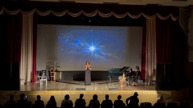 С. Есенин "Гори, звезда моя, не падай..." (Читает: Натали Силаева, рояль: Анастасия Козуб) смотреть онлайн