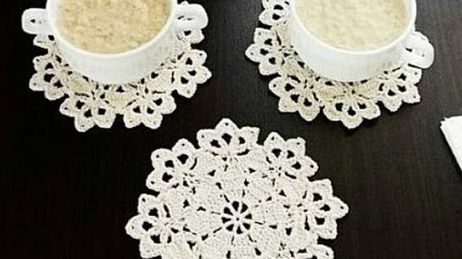 Салфетка крючком пошаговый МК для начинающих. Как связать салфетку крючком  Урок 164 Crochet napkin