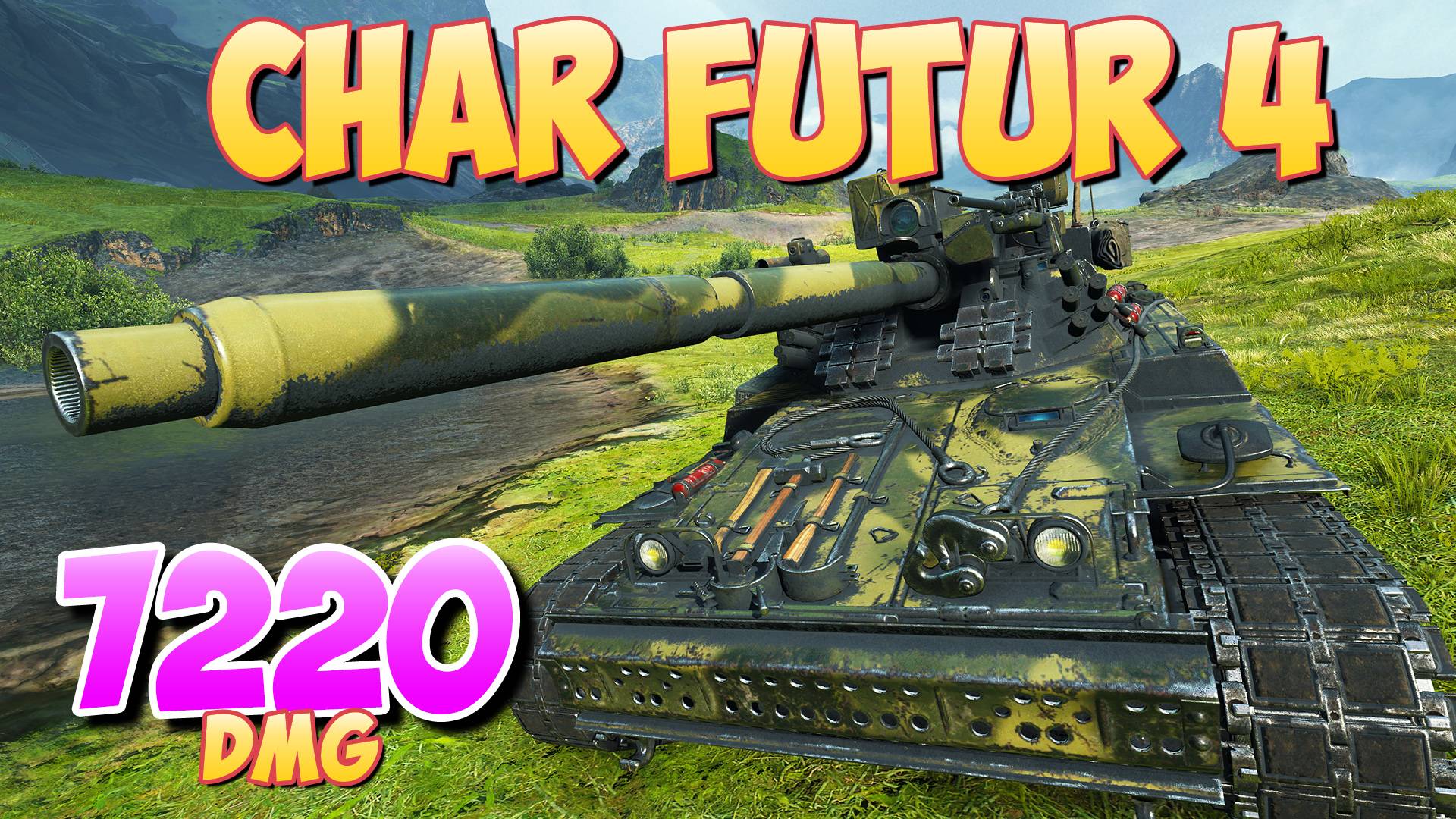 Char Futur 4 - 5 Фрагов 7.2K Урона • Багет с собой! • Мир Танков