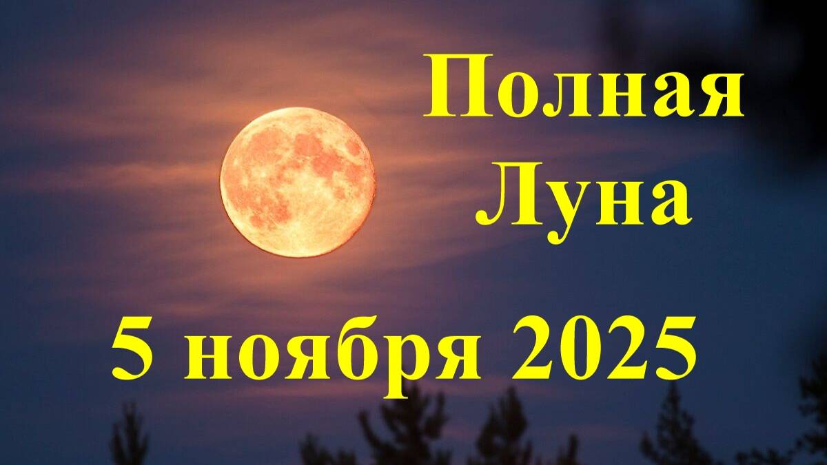 Полнолуние 5.11.2025 смотреть онлайн