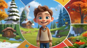 ВРЕМЕНА ГОДА для детей.