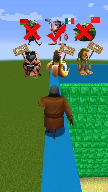 Italian Brainrot VS Speed Run Challenge🤯 #minecraft #shorts смотреть онлайн