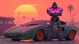 Neon Dreams Synthwave Electro Retro Mix ｜ Epic Workouts & Driving Vibes & Retro Robots