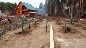 Строительство фундамента на торфяном грунте