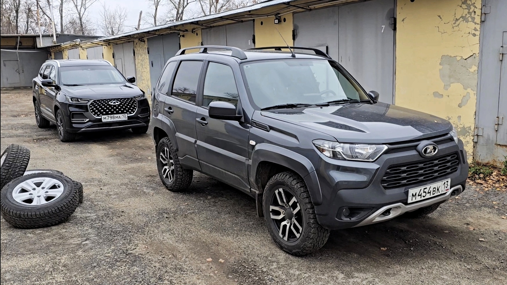 Поменял!. Нива Тревел/ Чери Тигго 8 про макс / Chery Tiggo 8 Pro Max Работы в гараже, подготовка.. смотреть онлайн