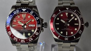 Часы на Заказ! Красный День Календаря - Хомаж на Часы TUDOR + Вольный Mod.