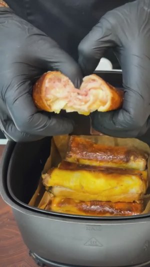 Ленивые пирожки с ветчиной и сыром🥪