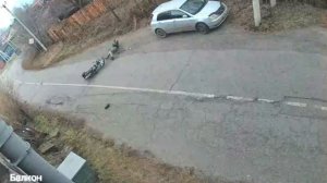 Мото ДТП в Абакане "Понаставили тут, не проедешь!"