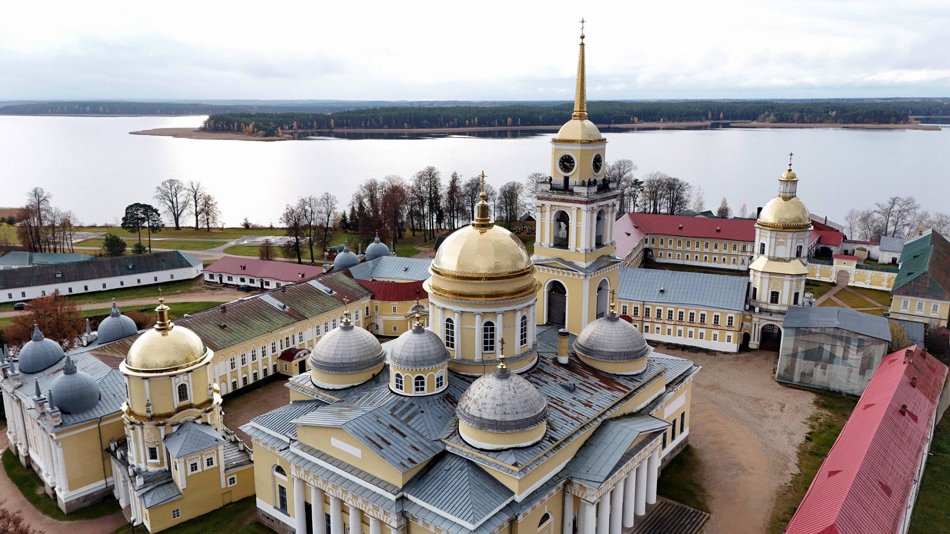 Озеро Селигер. Нило-Столобенская пустынь смотреть онлайн