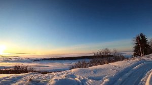 Рыбалка на Енисее. Ловля налима по морозу. 16