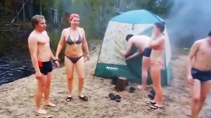 Мобильная баня-палатка Мобиба МБ-10. Сколько в нее помещается туристов