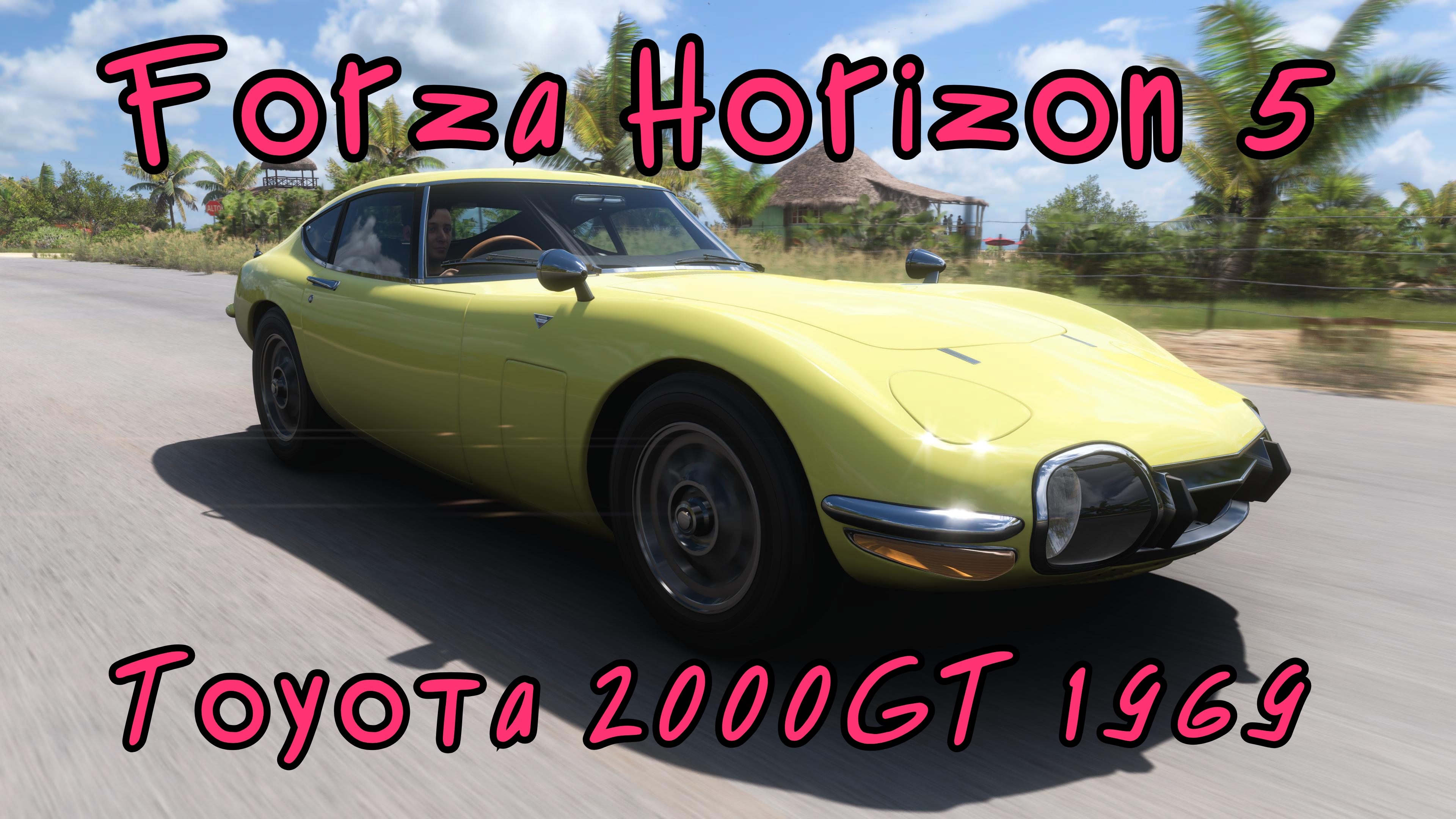 Восточная жемчужина спешит навстречу солнцу! Toyota 2000GT 1969 в Forza Horizon 5 🚗🌞 смотреть онлайн