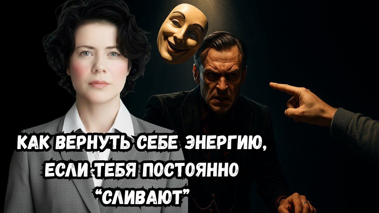 Как вернуть себе энергию, если тебя постоянно “сливают” 1 смотреть онлайн
