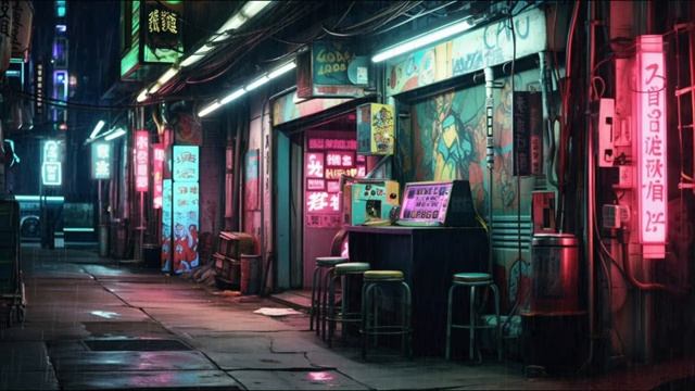 Haven Alley Cyberpunk Ambient Music For FOCUS And PRODUCTIVITY