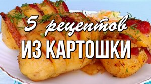 📌 5 вкусных рецептов из картошки: дешево и сытно