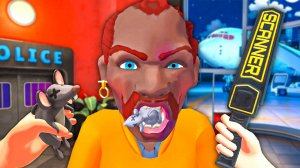 КЛИЕНТ СЪЕЛ КРЫСУ ЧТОБЫ ПОПАСТЬ НА РЕЙС 🐭 - ОБНОВЛЕНИЕ I Am Security в Аэропорту