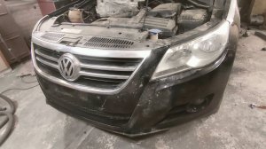 Как снять передний бампер Фольксваген Тигуан Volkswagen Tiguan
