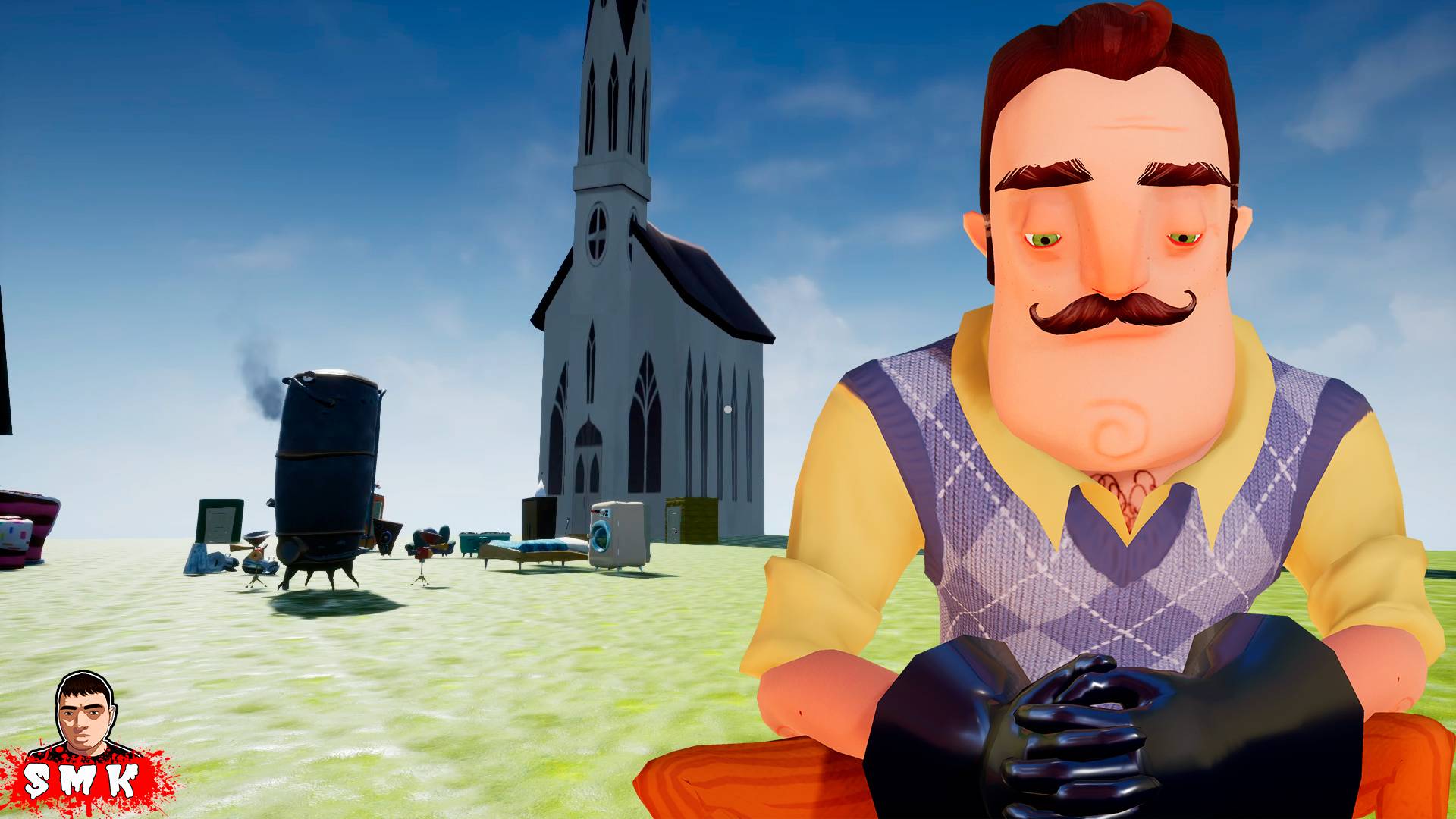 ШОУ ПРИВЕТ СОСЕД!ПОЛЯНА ВАСИЛИЧА!ИГРА HELLO NEIGHBOR MOD KIT ПРОХОЖДЕНИЕ МОДА Smallest House!ПРИКОЛЫ смотреть онлайн