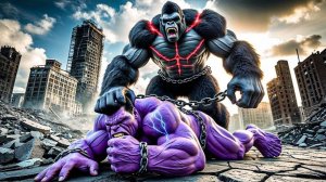 КИНГ-КОНГ ПРОТИВ ФИОЛЕТОВОГО ХАЛКА