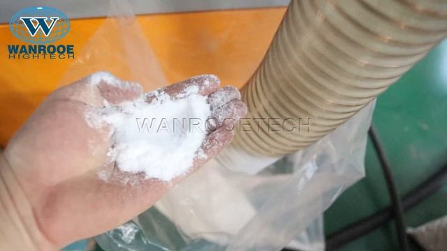 Мельница для измельчения ПНД гранул с воском в порошки смотреть онлайн