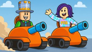 Я В ТАНКЕ! Папа и Дочка превратились в Танки и пытаются ВЫЖИТЬ в ЭТОМ МИРЕ РОБЛОКС!