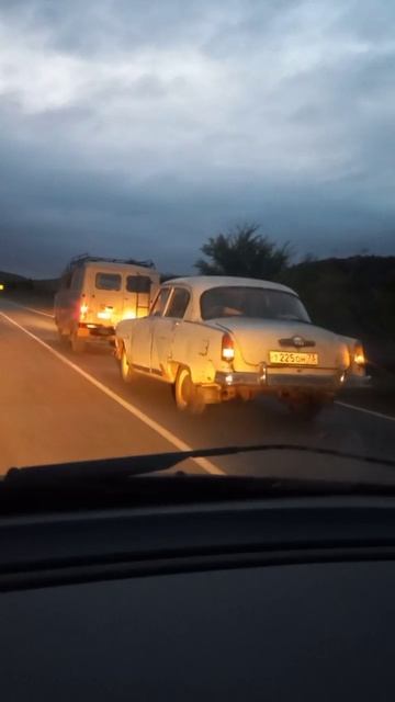 Буксировка моей ГАЗ21