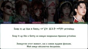 LE SSERAFIM & J-HOPE - SPAGHETTI || кириллизация.