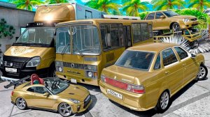 Угнал кучу золотых чит тачек у мажора в GTA 5! Битва воров в ГТА 5 Онлайн!