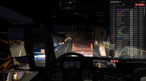 Euro Truck Simulator 2 "ETS 2" MAN «Стою в пробке» Мультиплеер№1 мод TruckersMP 4K SDR