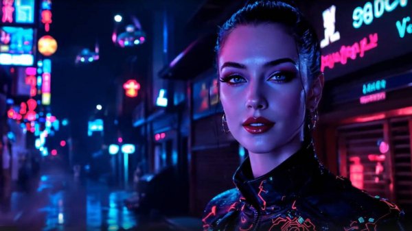Cyberpunk AI Video So Real It Feels Like a Movie!