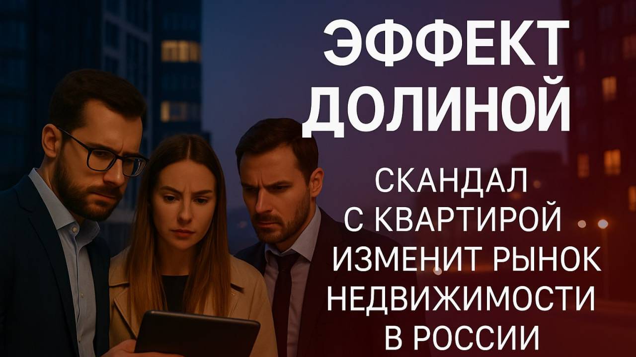 «Эффект Долиной»: скандал с квартирой изменит рынок недвижимости в России смотреть онлайн