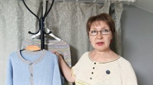 Две готовые работы. Реглан-погон в последнее время вяжу чаще