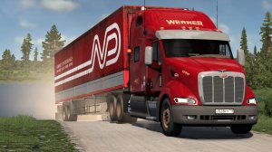 451 / ETS2 1.56 / Peterbilt 387 / Русская сборка / С Севера на Томтор.