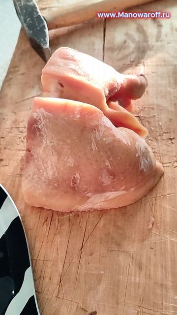 Как быстро нарезать замороженное мясо с костями смотреть онлайн