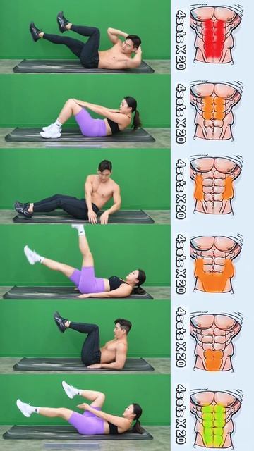 누워서 부위별 복근 만들기 #뱃살운동 #복근운동 #오운완